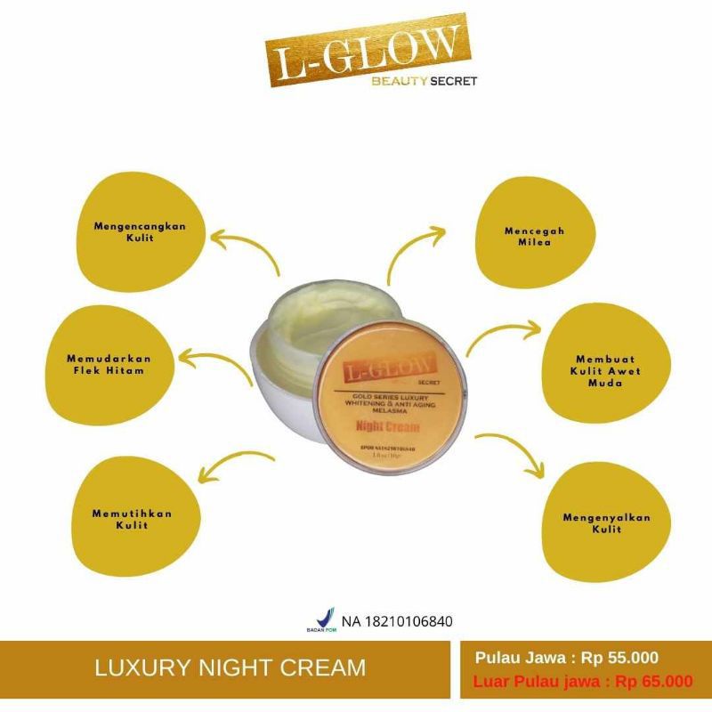 NIGHT CREAM LGLOW