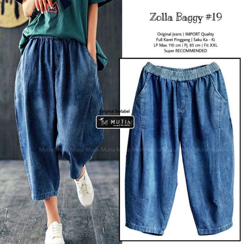 ZOLA BAGGY | BAGGY PANTS WANITA JUMBO | RECOMMENDED