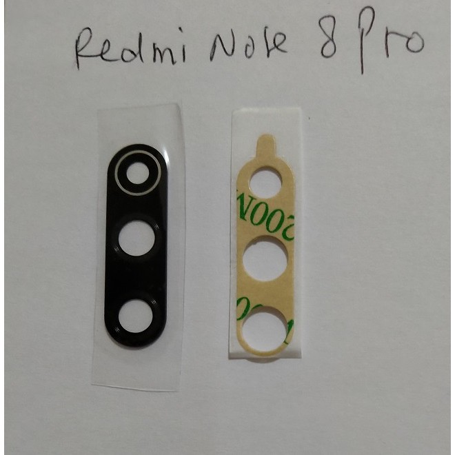 LENSA KACA KAMERA BELAKANG XIAOMI REDMI NOTE 8 PRO