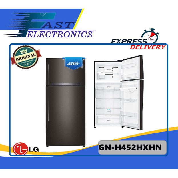 LG GN-H452HXHN KULKAS 2PINTU GNH452HXHN GN-H452 GNH452 452HXHN PROMO