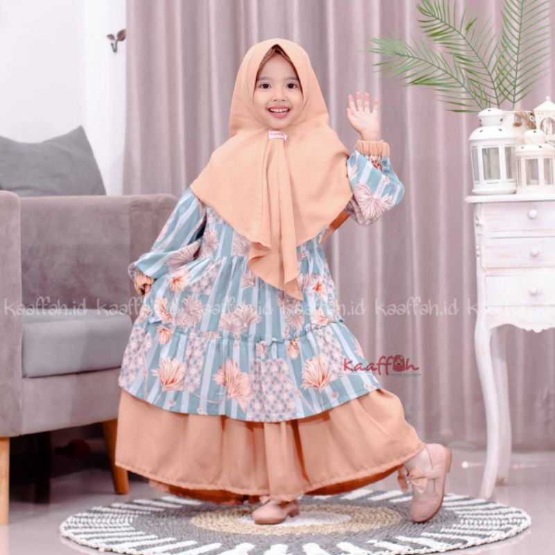 GAMIS NADEERA 1-2THN SERIES KAAFFAH LUCU MURAH KEKINIAN