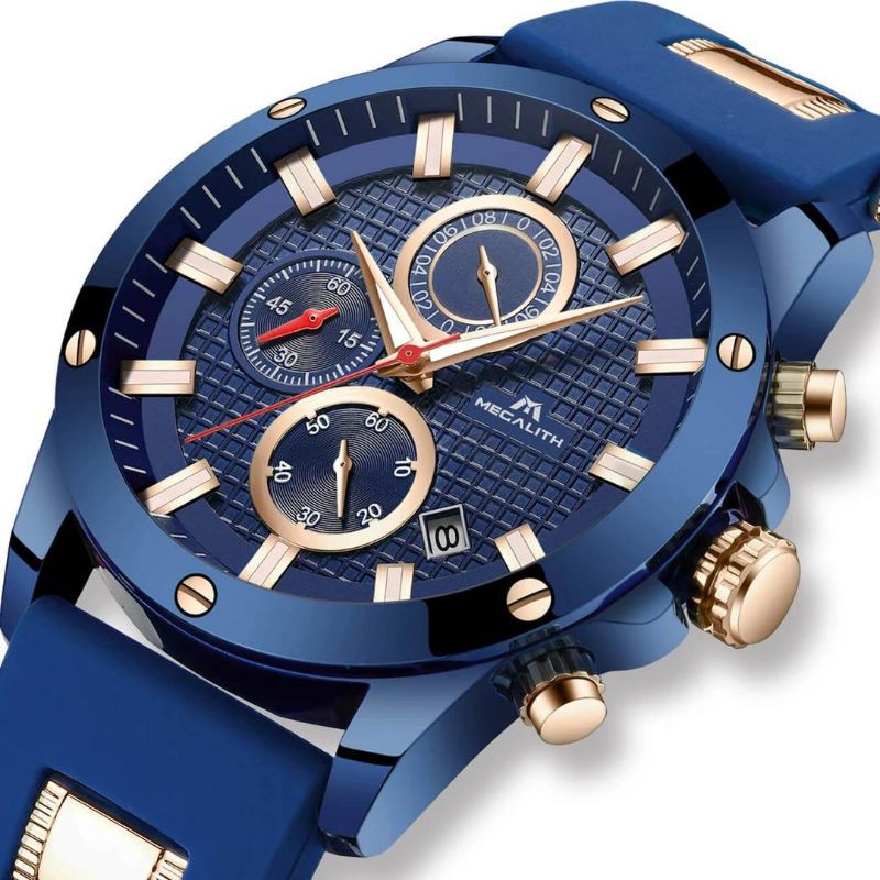 MEGALITH Jam Tangan Pria Rubber