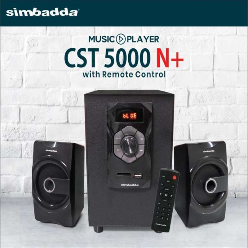 Speaker Simbadda CST 5000 N+ - Subwoofer Bass Power - Bluetooth