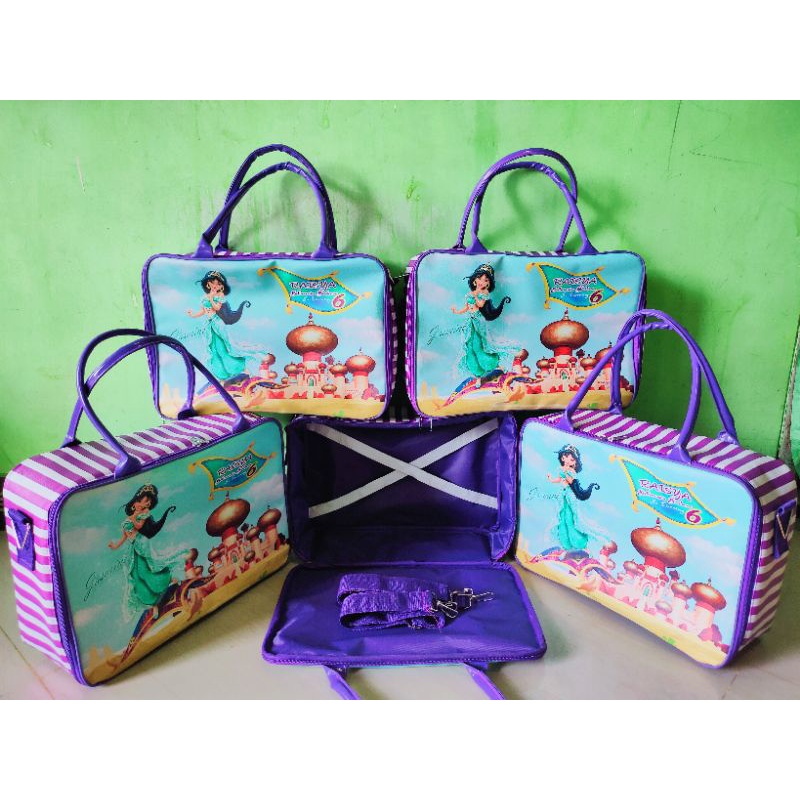 Tas mini koper souvenir gambar printing castem free desain gambar
