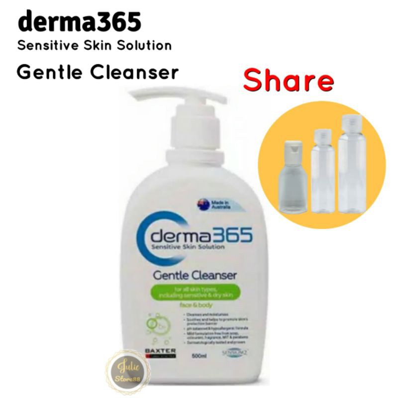 (Share) Derma 365 Gentle Cleanser Sensitive Skin Solution