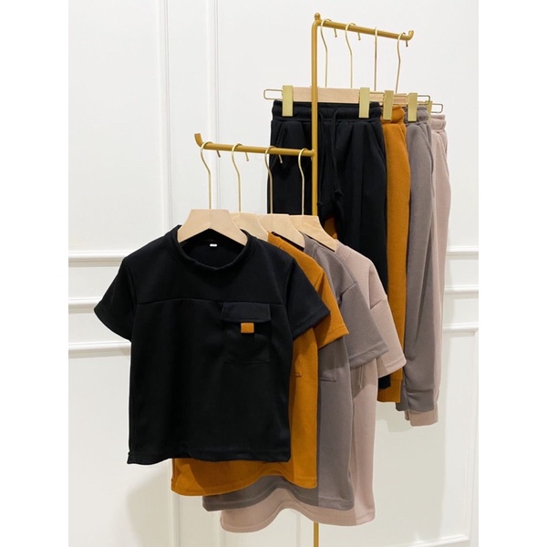 Playset Anak Earthy Series WAFFLE KNIT UNQL