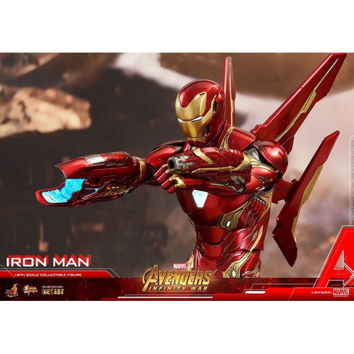 Hot Toys Iron Man Mark 50 Avengers Infinity War Diecast Tony Stark Ht