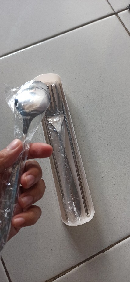 Sendok Set / Garpu Set / Alat Makan Set / Sumpit Set / Alat Makan Anak Set / Sendok Cuc-155