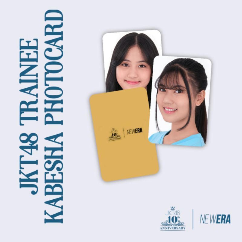 NDESIGN - JKT48 TRAINEE KABESHA PHOTOCARD