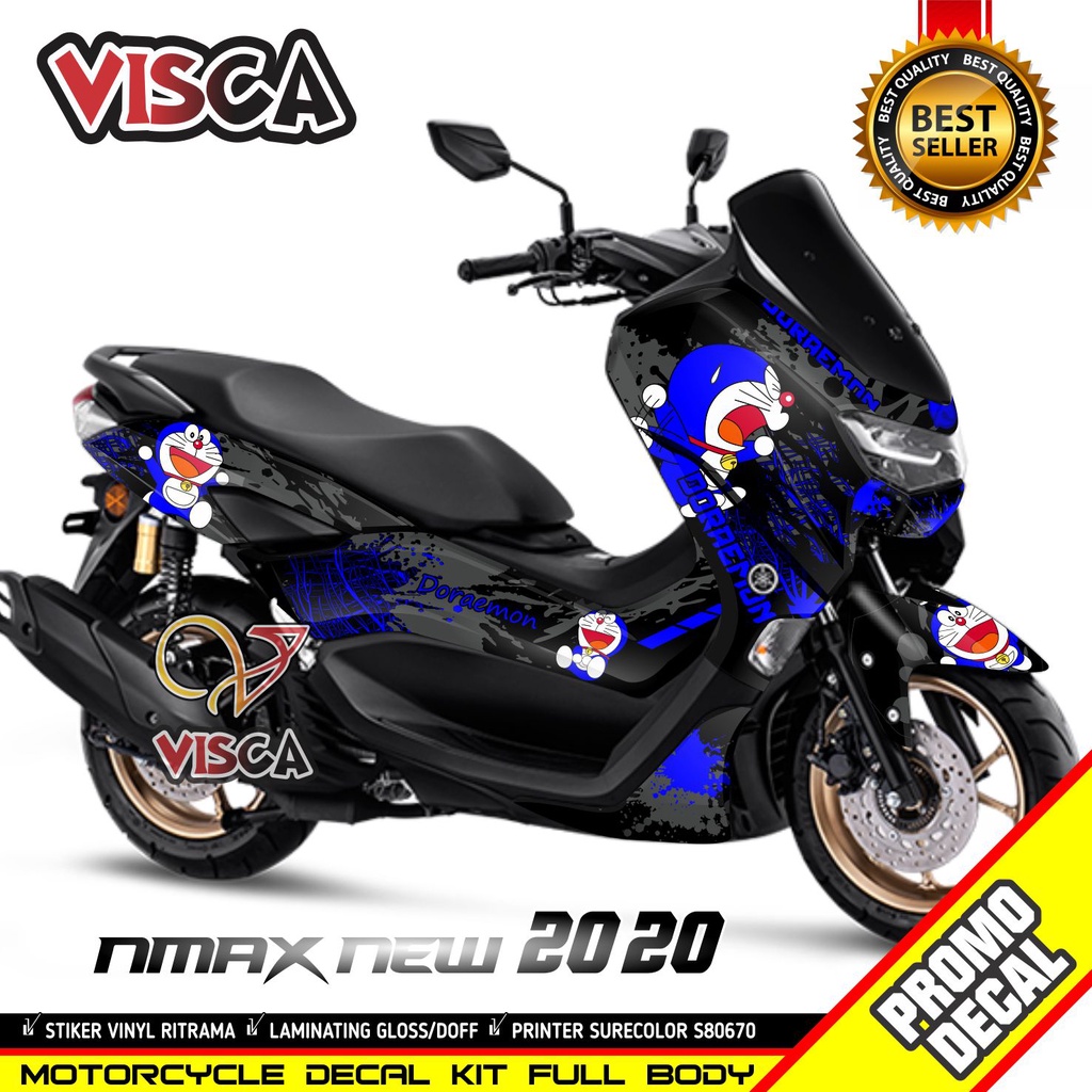Decal Nmax 2020 Full Body Stiker Nmax 2020 Striping Nmax 2020 Sticker Nmax 2020 Full Blok motif dora