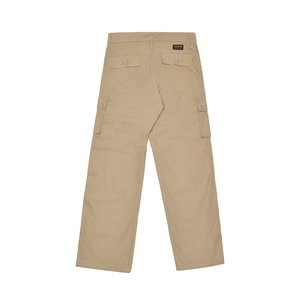 CELANA CARGO TIMEBOMB | CARGO PANTS | KHAKI RIPSTOP BARU