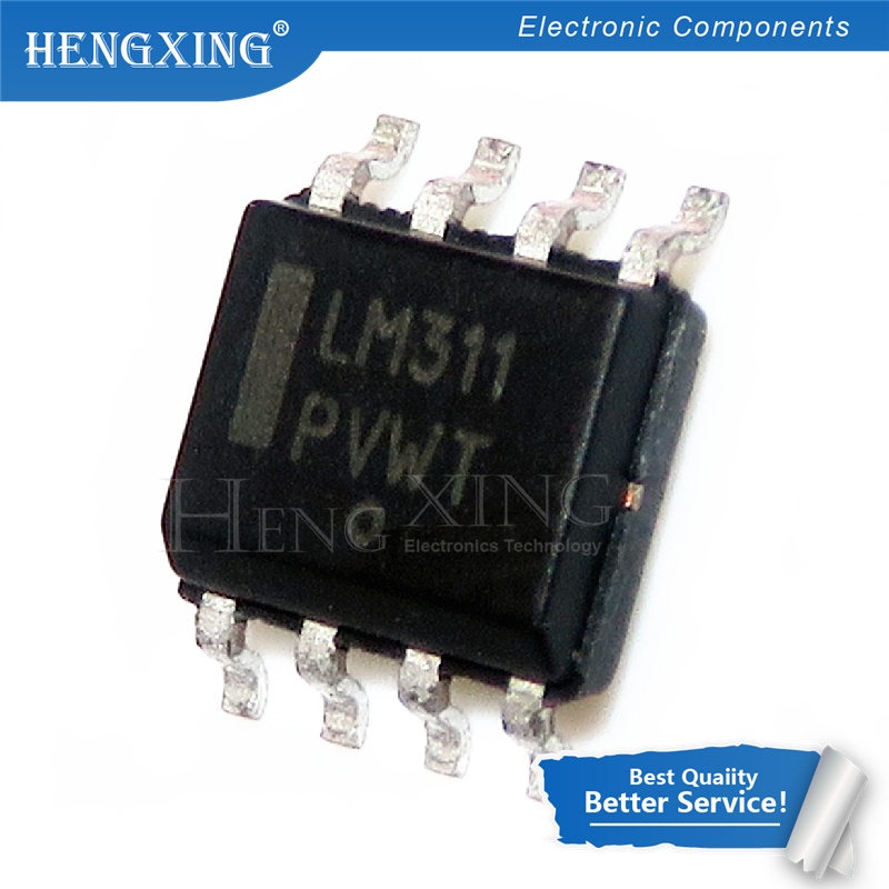 100 Pcs Amplifier Operasional LM311DR LM311D LM311 311DR SOP-8