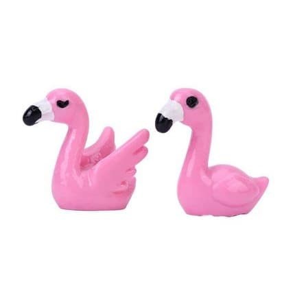 Miniatures - Terrariums - Fairy Garden - Animal_Pink Duck (2pcs)