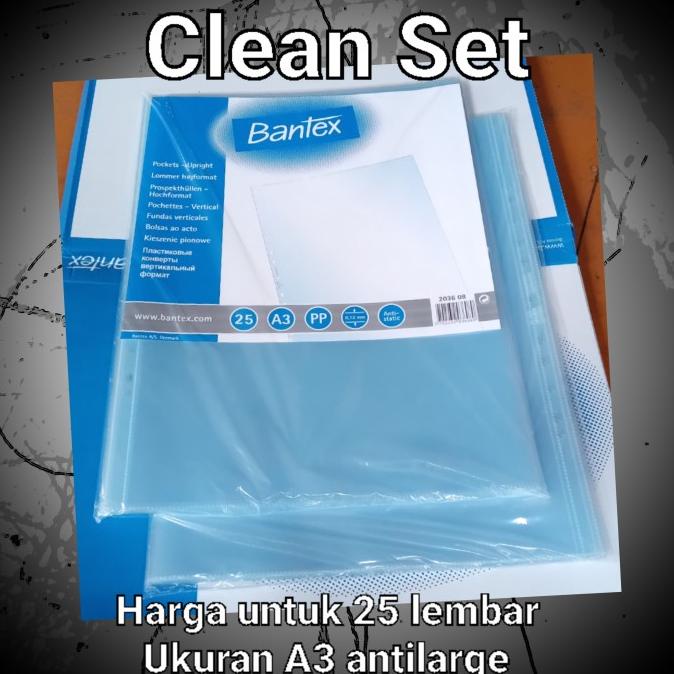 

plastik binder A3 isi 25 lembar