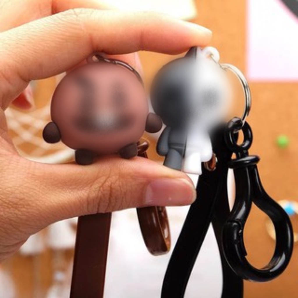 RSB GK236 Gantungan Kunci Cute Boneka Keychain Cartoon Gantungan Kunci Aksesoris