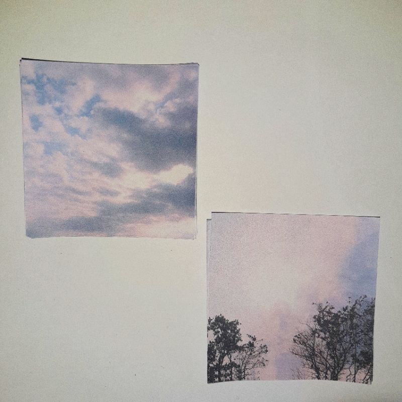 

homemade memo print sky edition