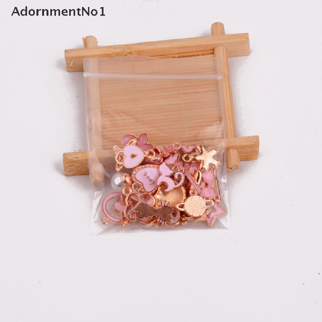 (AdornmentNo1) 30pcs Liontin Bentuk Hewan Campur Untuk Aksesoris Perhiasan DIY