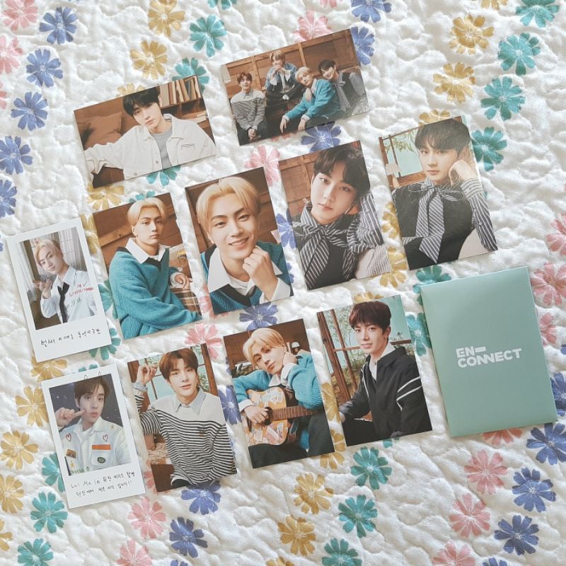 TC / Trading Card Enhypen Official Basic & Unit | Jungwon Heeseung Jay Jake Sunghoon Sunoo Ni-ki