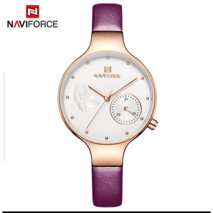 NAVIFORCE 5001 DATE ORIGINAL ANTI AIR UNGU