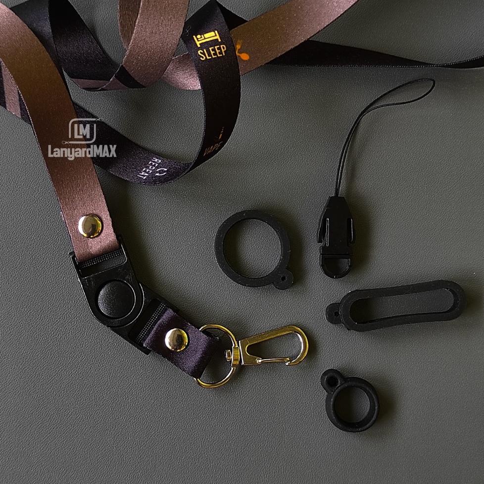 

⸨GeV♜⸩ ⭐️ Lanyard Pod HP eat Sleep Vp Repeat 1,5cm /Terbatas