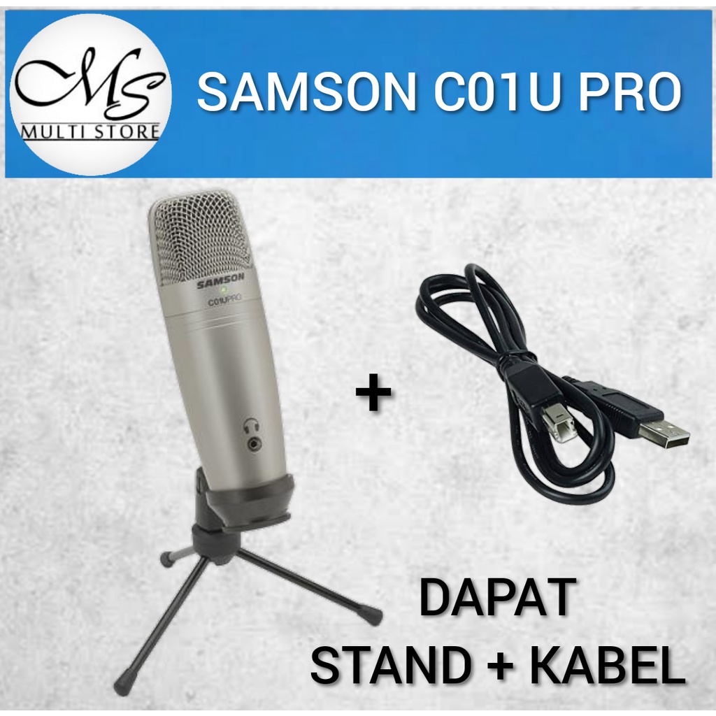 Samson C01U PRO - C01 U PRO - C01 UPRO - Mic Condensor Samson C01U PRO