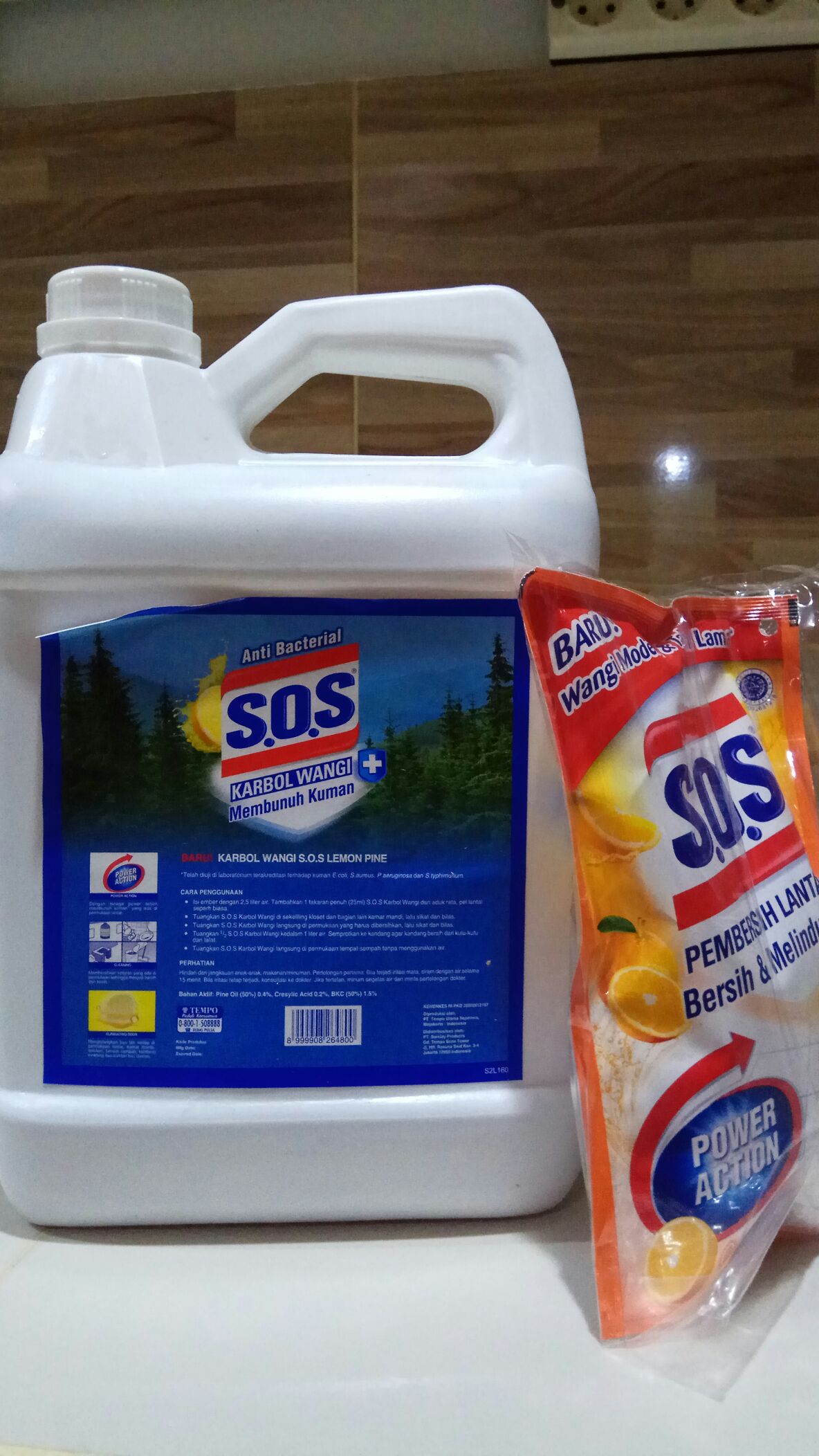 Sos Karbol Jerrycan 4l-lemon 99%