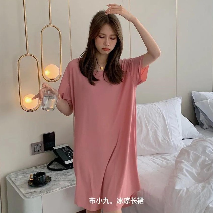 ZLORE - Dress Silk Dress RumahDress Casual Wanita 100% Import