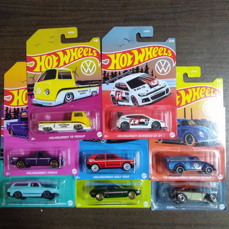 Hot Wheels 1 Set Volkswagen Series 2022