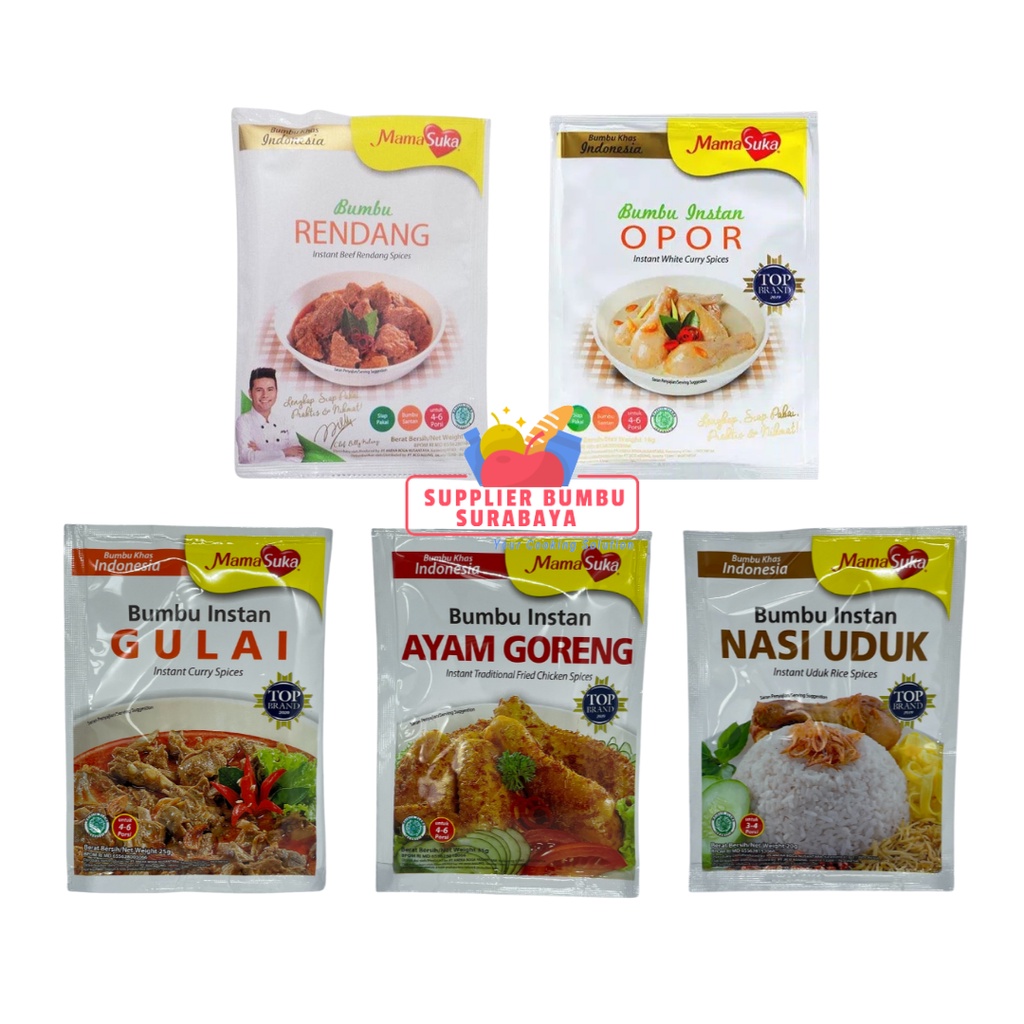 MamaSuka Bumbu Masak Gulai Instan 25g