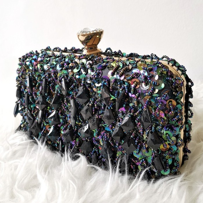 Tas Pesta Clutch Payet Impor - Evening Bag