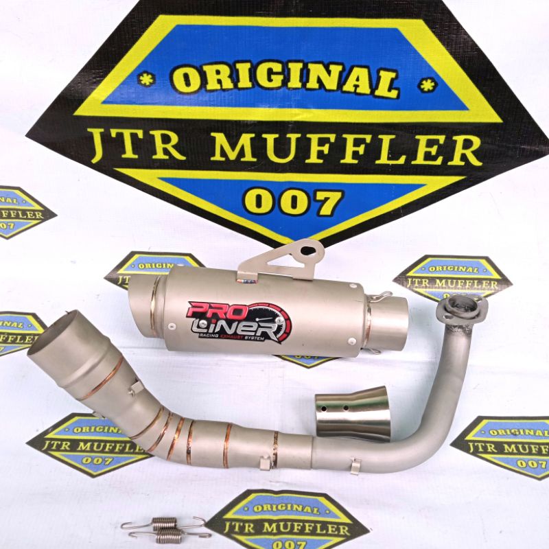 Knalpot PROLINER TR1-R Beat Vario Scoopy Adv 150 Pcx 150