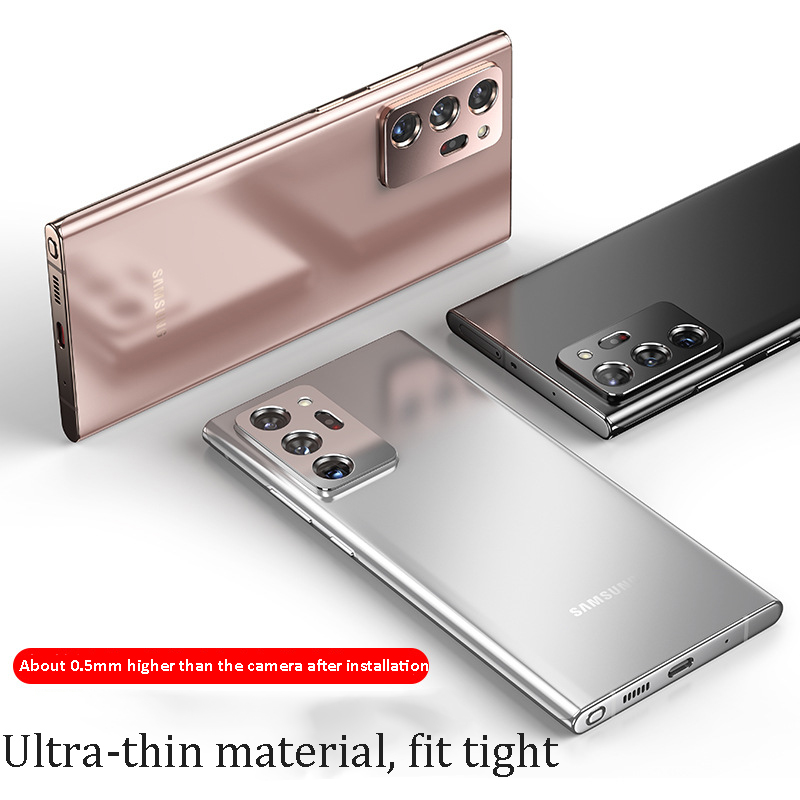 Pelindung Lensa Kamera Ultra Tipis Bahan Metal Anti Gores Untuk Samsung Galaxy Note 20 Ultra