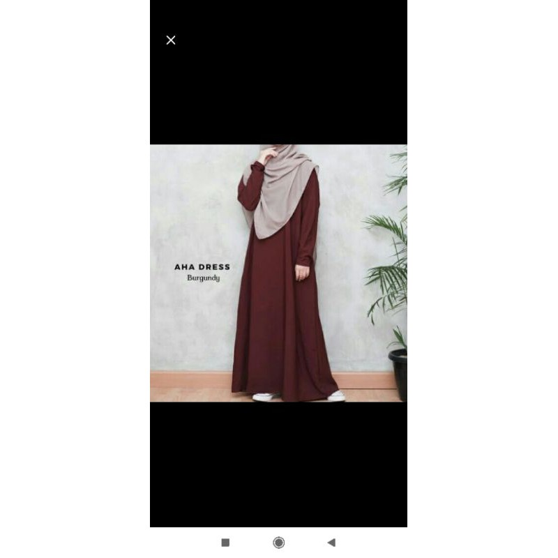 AHA Dress by Sistrside/ Gamis Busui friendly