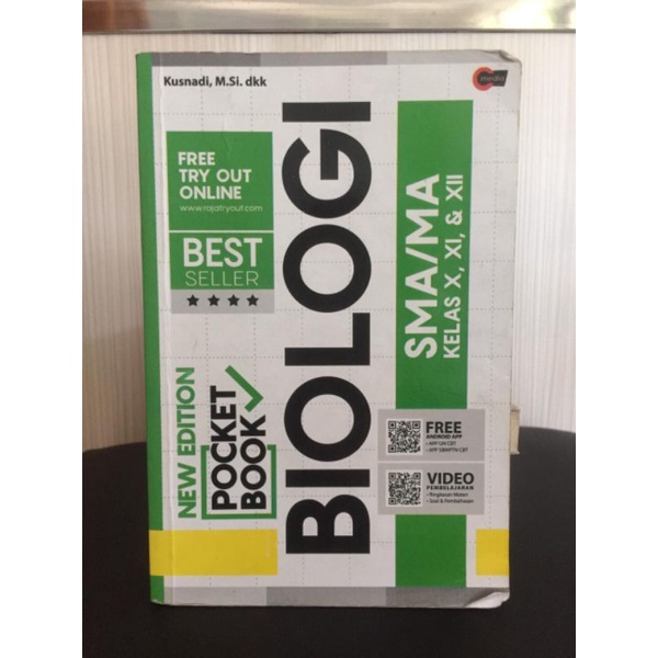 Preloved Pocket Book Biologi/ Buku biologi SMA