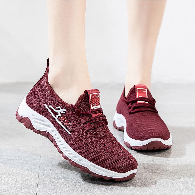 Sepatu Sneakers Wanita Running Kekinian - K36