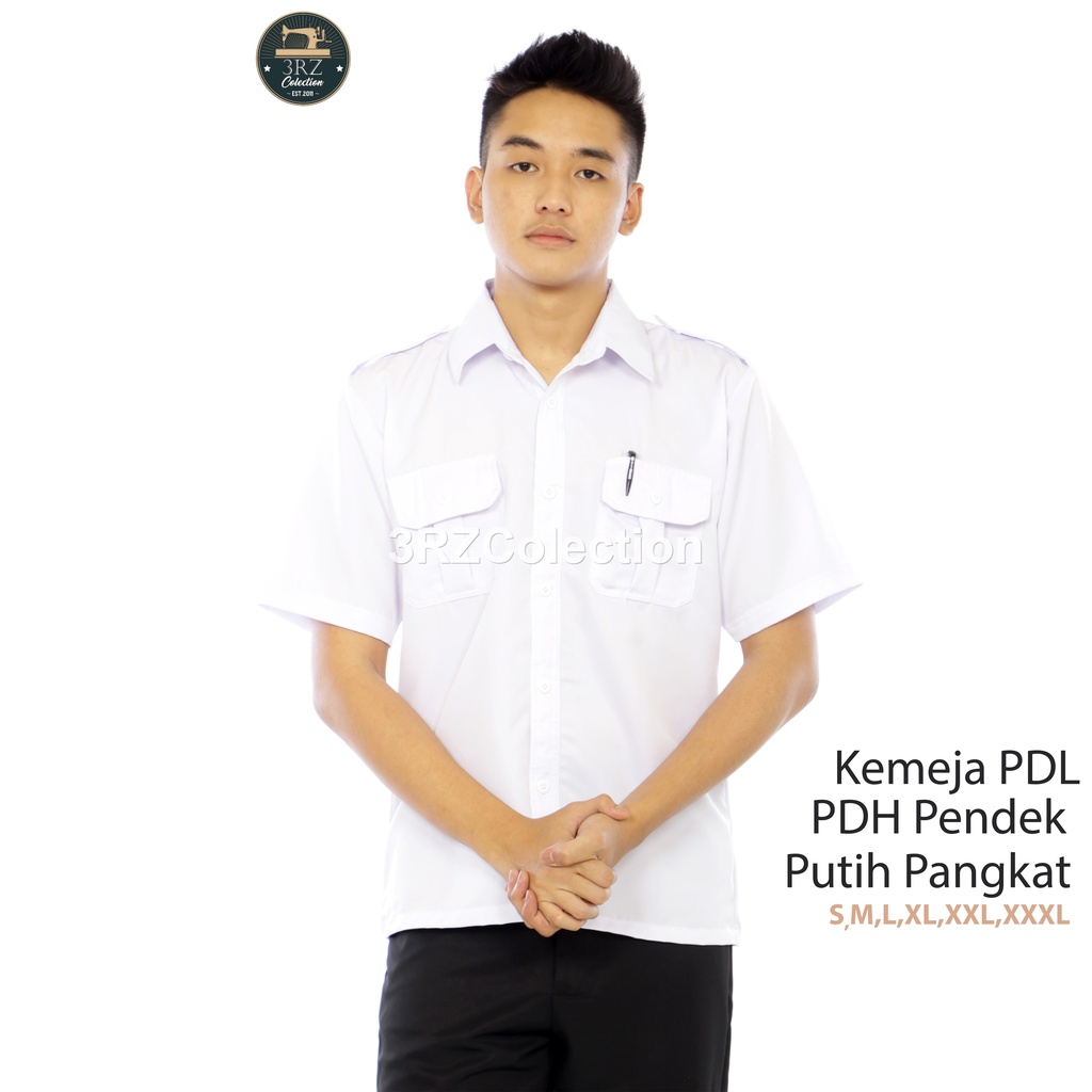 Kemeja Seragam PNS Putih Pria Kemeja Putih PNS Pria Baju Putih Pemda Cowok Seragam PNS Putih Pns Ata