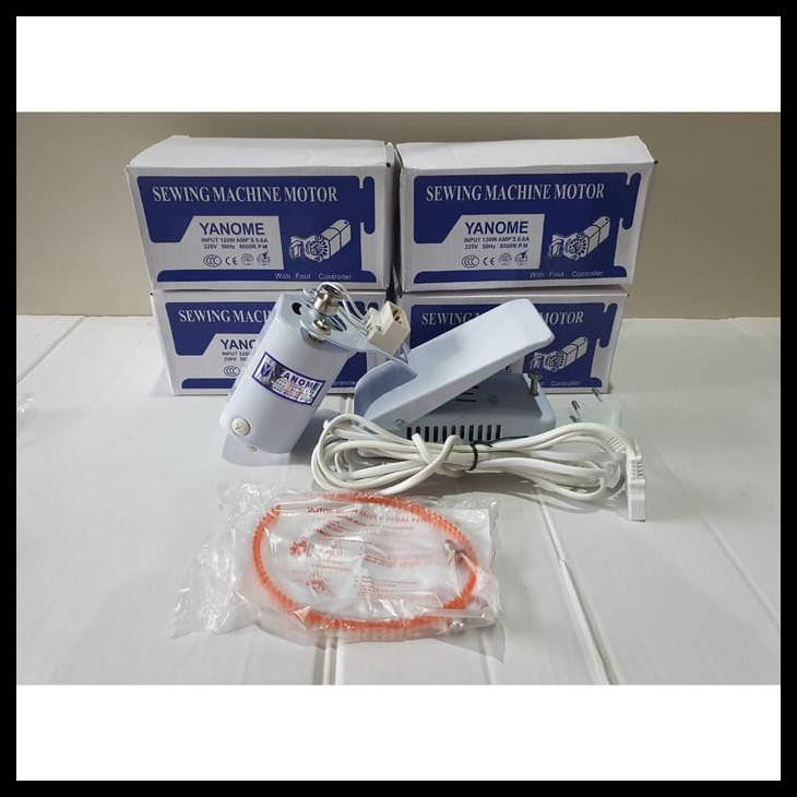 Dinamo Kecil Mesin Jahit Merk Yanome Sewing Machine Motor 120 Watt