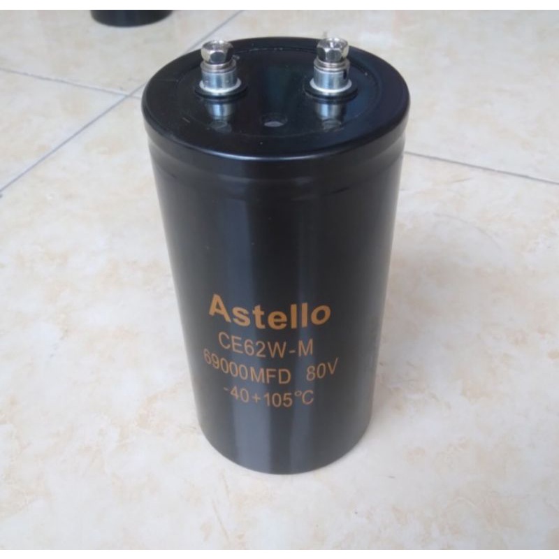 ELCO/CAPASSITOR ASTELLO CE62W-M 80V 6900UMFD