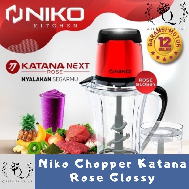 Niko Chopper Katana Rose Glossy 3in1 2 Liter