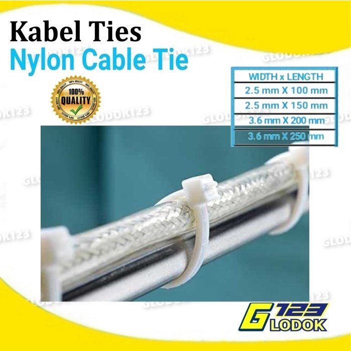 Pengikat kabel Kabel Tie Cable Nylon Ties