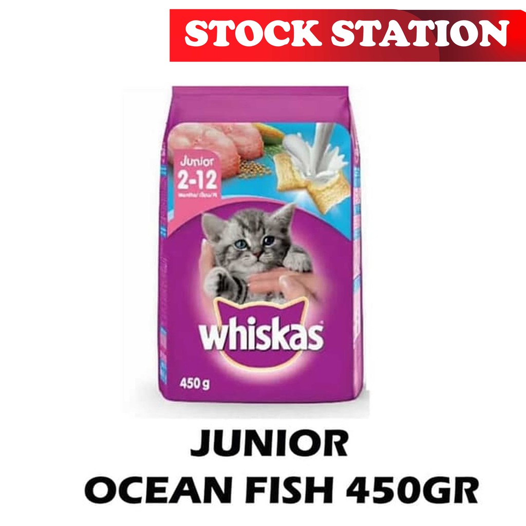 Whiskas Junior Ocean Fish 450gr