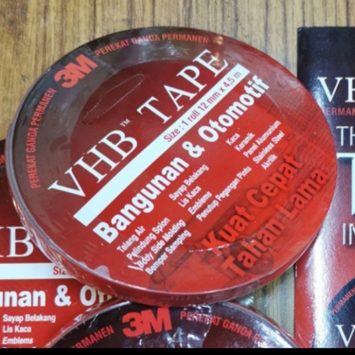 

Produk Unggulan Double Tape Original 3M Vhb 24Mm Super Kuat Super Lengket Bagus