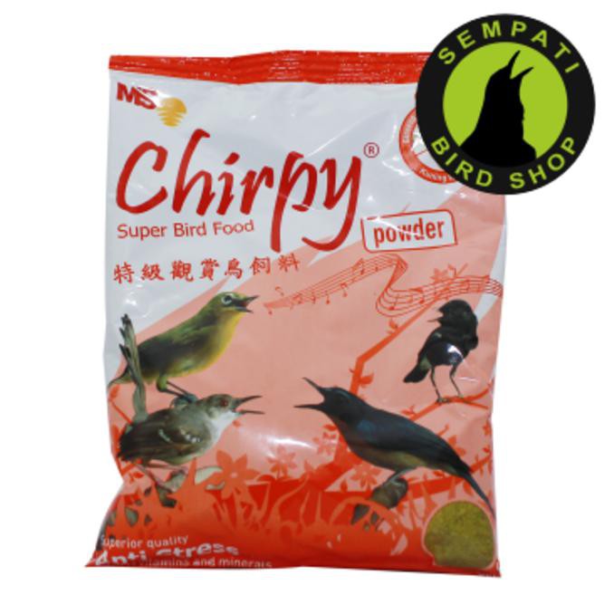 Harga Spesial Pakan Burung Anis Murai Kacer Chirpy Powder 3 In 1