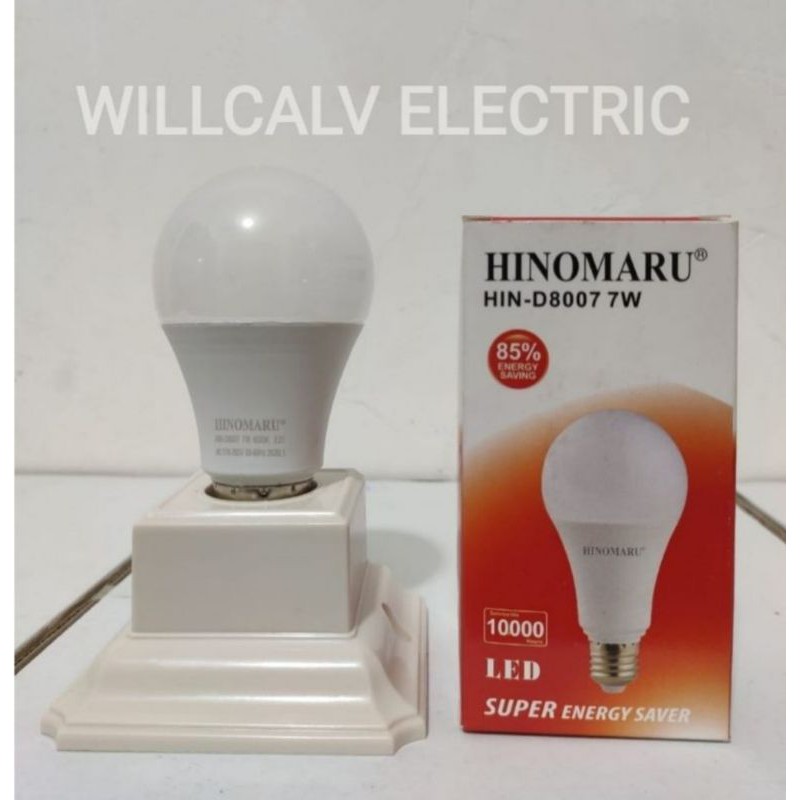 HINOMARU BULB 7W 7 WATT CAHAYA PUTIH - LAMPU LED HINOMARU BULB 7W 7 WATT CAHAYA PUTIH