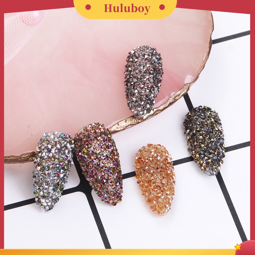 Huluboy Huluboy♡ 1440pcs Glitter Kuku Berkilau Ramah Lingkungan Untuk Membuat Perhiasan