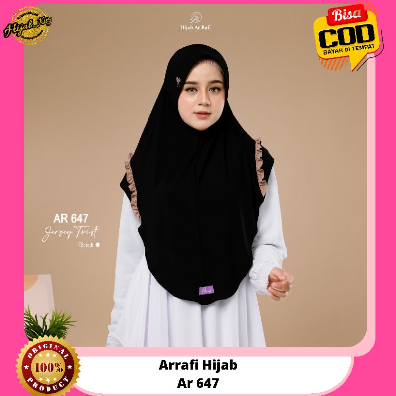 Arrafi Jilbab Hijab Kerudung Bergo Instan Kode Ar 647 Terbaru Terlaris 2022 Bisa Cod Distributor Hij