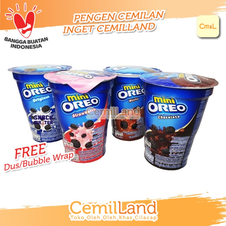 

Oreo Cup Rasa Strawberry