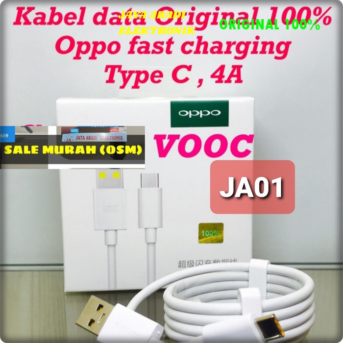 J01 KABEL DATA OPPO 4A TYPE C USB FAST CHARGING FLASH CAS CASAN VOOC CHARGER BISA SEGALA GADGET YANG MENGGUNAKAN SOCKET TYPE C Support VOOC Flash Charge JAMINAN BARANG BERKUALITAS TINGGI KABEL DATA ORIGINAL INI LEBIH TEBAL DAN CEPAT DARI KABEL MEREK