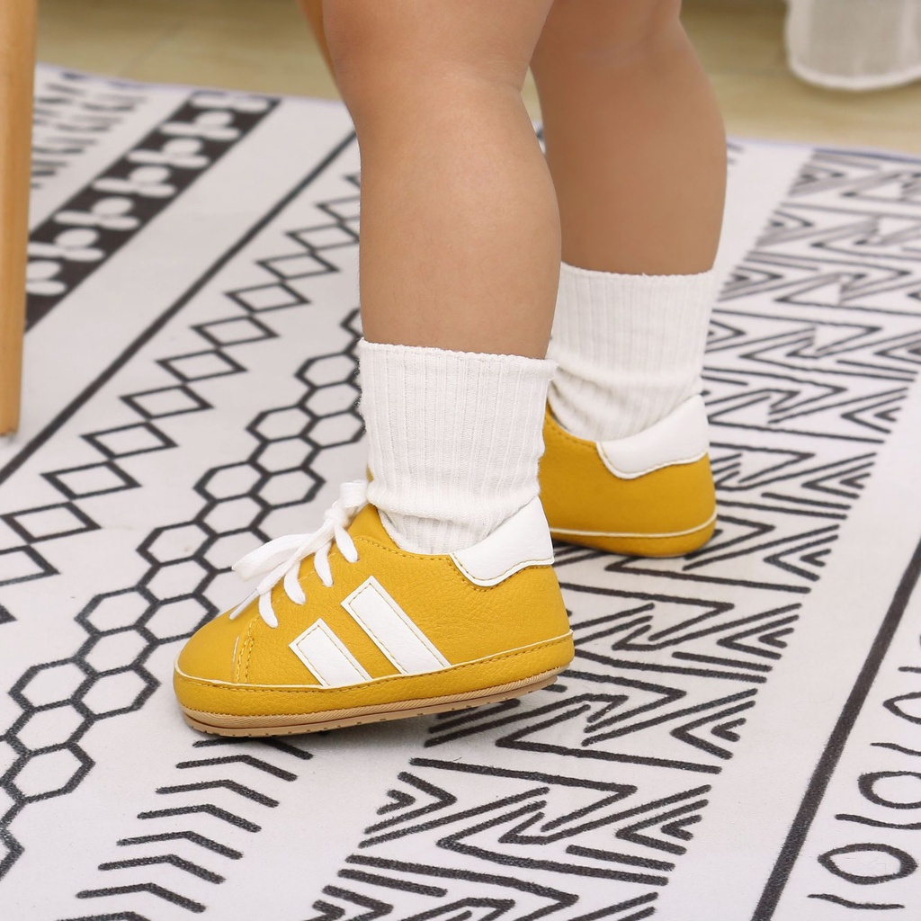 Sepatu Bayi Prewalker Laki-Laki Perempuan AI Does Usia 2-12 Bulan Terbaru Lucu Termurah