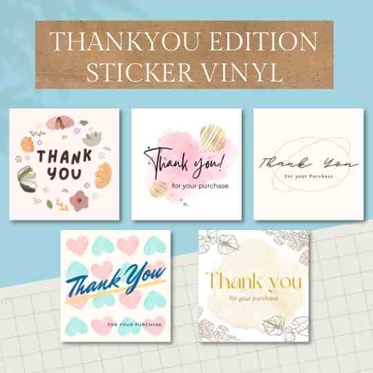 

STICKER VINYL KEMASAN TERIMA KASIH THANKYOU MURAH CEPAT/ UCAPAN / HAMPERS / THANKYOU / LABEL / STICKER UCAPAN / STICKER KOTAK / STICKER THANK YOU / STICKER TERIMA KASIH